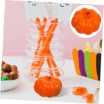 700 STK Kürbis Dekoration Halloween Pumpkin halloweenkürbis Kürbisfigur Mini-Kürbisse Halloween-Tischdekorationen Herbstdeko simulierte Kürbisse kürbis dekor selber Machen Sc