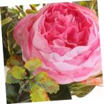 Künstlicher Pfingstrosenstrauß Hochzeitssträuße Kunstblumen Nordisches Dekor Hochzeitsdekorationen Für Die Zeremonie Seidenblume Ramo De Flores Artificiales Seidentuch Rosa