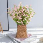 6 bundels Gypsophila boeketten bloemstuk voor knutselen, bruiloft, feest, woondecoratie