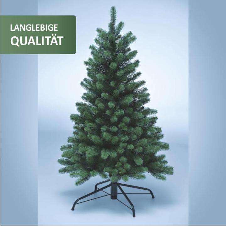 Kunstkerstboom van PE, met en zonder ledverlichting