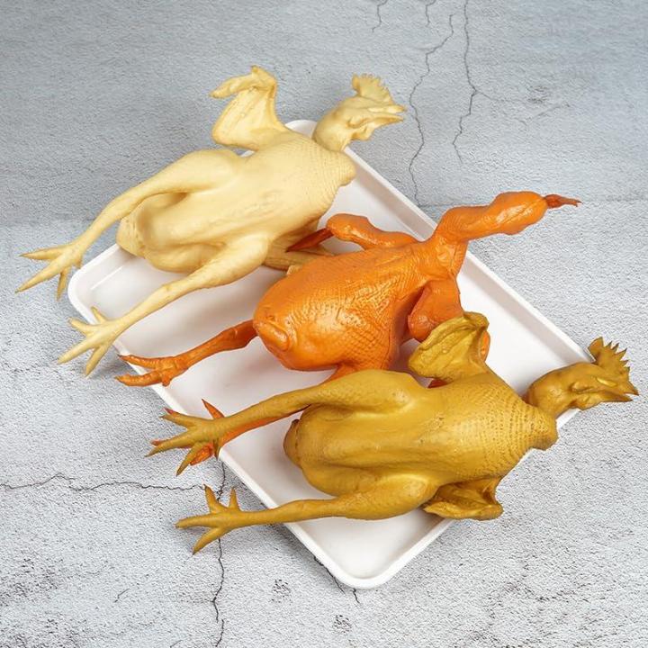 Simulatie Voedsel Model Hotel Decoratie Plastic Nep Gebakken Eend Foie Gras Pettitoe Fotosessie Vroege Kinderen Onderwijs Rekwisieten Melkwit