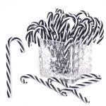 32 stuks kerstsnoepstok hangende ornamenten plastic gedraaide kruk ornamenten kerstboomdecoratie voor kerstfeestbenodigdheden kerstambachten binnen buiten decor (12 geen gaten zwar