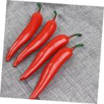 3 Sätze Simulationsmodell Paprika Künstliches Gemüse Foto-Requisite Pfeffer Modell Dekoration Food-Modell-Requisite Gefälschter Gemüsepfeffer Falscher Chili Poly-Drache 5 Stü