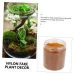 1 Moosrasenpulver Hausgemachte Ornamente Micro Landschaft Deko Grüner Teppich Moos Konserviert Bastelmoos Islandmoos Künstliches Moss Spagnum-moos Nylon Grünes Blattpulver Handb