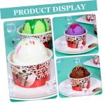 24 Stück Eiscreme Modell Gefälschte Eiscreme Kugeln Simulierte Eiscreme Kugeln Eiscreme Kugeln Gefälschte Eiscreme Requisiten Simulation Eiscreme Kugeln Requisite Eiscreme