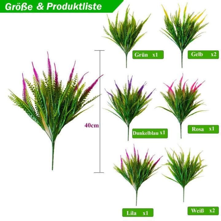 8 bundels , , uv-bestendige struiken, planten