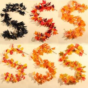 Hängende Rebe Girlande künstliche Herbst Laub Girlande Thanksgiving Dekor Hause