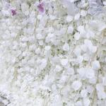 Lila Verlaufssimulation Blumenwand Hintergrundwand, Hochdichte 5D-Stoffbasis Simulationsblumenwand, Outdoor-Event-Dekoration Für Fotohintergrund Home Party Hochzeitshintergrund(2.