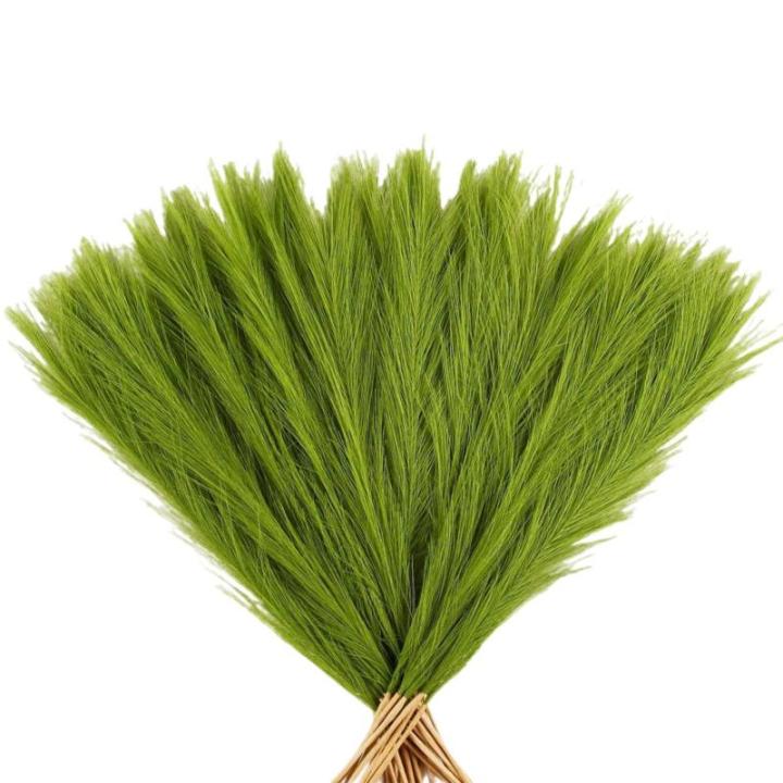 Künstliches Pampasgras, 30 Stück, natürliches getrocknetes Pampasgras für Vase, Pampasgraspflanze für Blumenstrauß, Phragmiten, Hochzeitsdekoration