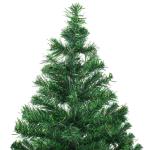 Künstlicher Weihnachtsbaum Beleuchtung Kunstbaum Weihnachten Christbaum Tannenbaum Künstlicher Weihnachtsbaum mit Ständer für Weihnachten DekorationKugeln 210cm 910 Zweige
