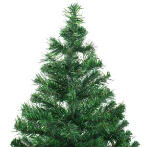 Künstlicher Weihnachtsbaum Beleuchtung Kunstbaum Weihnachten Christbaum Tannenbaum Künstlicher Weihnachtsbaum mit Ständer für Weihnachten DekorationKugeln 150cm 380 Zweige