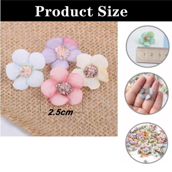 , 100 stuks, mini-, madeliefjes, bloemkoppen, , hoofddecoratie, mini-, kleurrijk, voor tuin, bruiloft, feest, huis, doe-het-zelf knutselen, scrapbooking