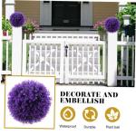 2 stuks eucalyptus grasbal plant grasballen vormsnoei van ballen planten hangende grasballen groene vulballen violet plastic ornament huishouden