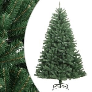Kunstkerstboom, inklapbaar, met standaard, groen, 120 cm, dennenboom, kerstboom, decoratie, kerstbomen