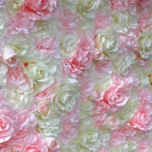 Simulations-Rosenwand, Künstliche Blumenarrangement-Blumenwand Mit Einziehbarem Regal, Hochzeit-Hintergrund, Blumen-Wandbild, Wand-Hochzeit, Gefälschte Blumen-Kunststoff-Dekorati