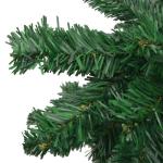 Künstlicher Weihnachtsbaum Beleuchtung Kunstbaum Weihnachten Christbaum Tannenbaum Künstlicher Weihnachtsbaum mit Ständer für Weihnachten DekorationKugeln L 240 cm Grün