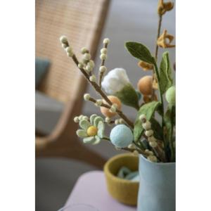 - Vilten bloemen boeket bloemen van vilt - boeket - Fair Trade - handgemaakt (pastelmix)