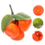 3 Sätze Simulation Orange Gefälschte Zitronen Obst Orange Spielzeug Dekorative Frucht Orange Küche Obst Photogratpy Requisiten Obst Fotografie Prop Obst Pflanzen 5 Stück * 3