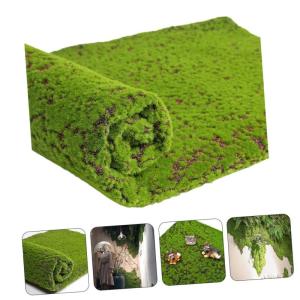 Simulierte Grüne Wand Künstliche Moosmatte Realistischer Rasen Mini-gartenmoos Mikro-szenen-Layout-Requisite Gefälschte Grüne Flechte Kunstrasen Botanischer Teppich Baumwolle