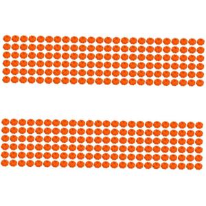 800 STK Kürbis Dekoration künstliche Kürbisskulptur Kleiner Schaumkürbis Zinn Halloween Pumpkin halloweenkürbis Herbstdeko simulierter Kürbis Party-Layout-Requisiten PU-Klebe