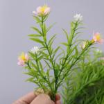 0812 Kunstbloemen, kunstbloemen als echt lente, decoratieve bloemen, kunstbloemen, roze, kunsttakken voor bloemstuk, woondecoratie, 140 stuks