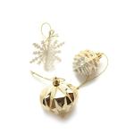 Set van 29 - kerstversiering goud zilver wit om op te hangen - kunststof kerstboomversiering