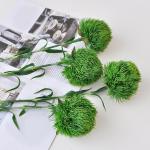 2st Künstliche Grünpflanzen Kunstpflanzen Künstliche Pflanzendekoration Künstliche Pflanzenballverzierung Schalenfüller Grünkugel Grünpflanzen Pflücken Grünes Dekor Weich-