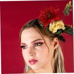 21 STK künstliche Blumen künstliche blüten Artificial künstliche weihnachtsblume Weihnachtsgirlanden blühen künstliche Pflanzen drinnen Weihnachtsdekorationen DIY Deko