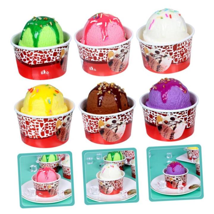24 Stück Eiscreme Modell Simulations Eiskugeln Gefälschte Eiscreme Geschenke Kunststoff Eiscremekugeln Eiscreme Requisite Künstliche Eiscreme Kugeln Modell Eiscreme Kugeln