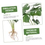 Büro künstliche Pflanze kunstpflanze bücherregal Dekoration genschenkideen kunstplflanze Pflanzen Café-Dekor künstliche Monstera-Pflanze lebendige gefälschte Pflanze Plastik 