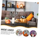 10St Schädel stieg Halloween-Blumen gotische Dekoration Rosenblumensträuße Halloween Party Halloween Spiele gefälschte Rose mit Rosenrequisite für Halloween Plastik