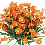 Künstliche Blumen Gänseblümchen UV-beständig Farbecht Kunststoff Pflanze für Home Decor
