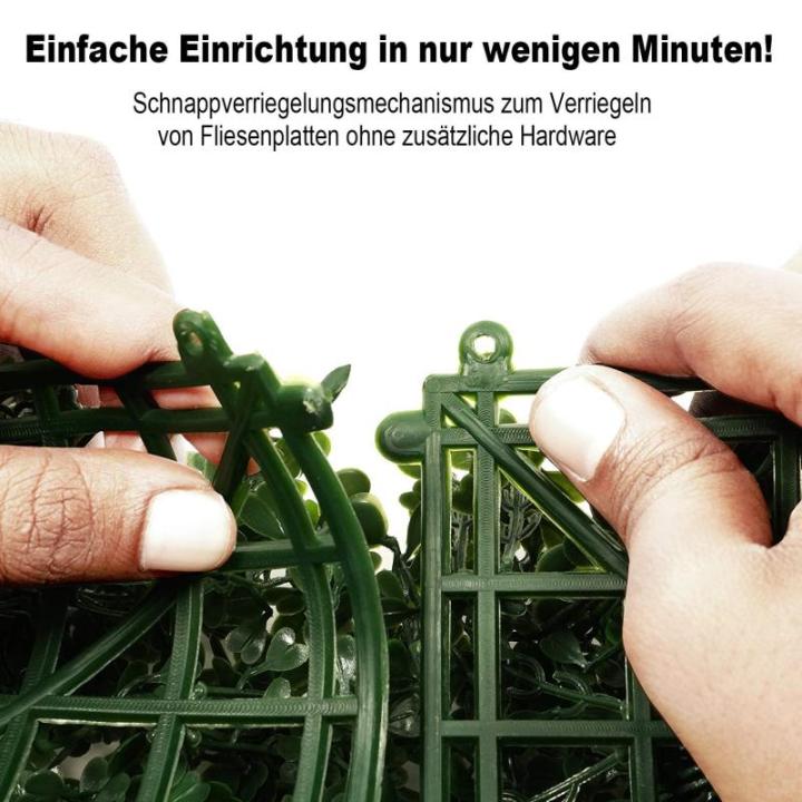 12 stuks kunsthaag hangplanten klimop wijnstok muur voor huis kamer tuin bruiloft slinger buiten decoratie - 40x60cm