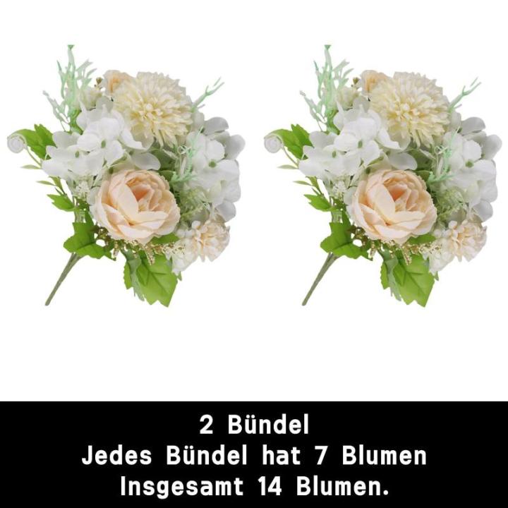 Artificial Flowers Pioenrozen, kunstbloemen, decoratie, bruiloft, boeket, , kunstbloemen, echt gevoel, wit boeket 1013