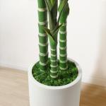 Kunstpalm, 210 cm, grote areca palm in witte pot, , kunstpalm voor huis, woonkamer, slaapkamer, kantoor, balkon, tuindecoratie