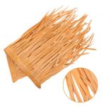 2 Stück Stroh Dekoration Rasen Dekor Simulierte Strohmatte Dekoratives Strohdach Strohdach Gartendekoration Lebensechte Stroh Simulation Stroh Ornament DIY Künstliches