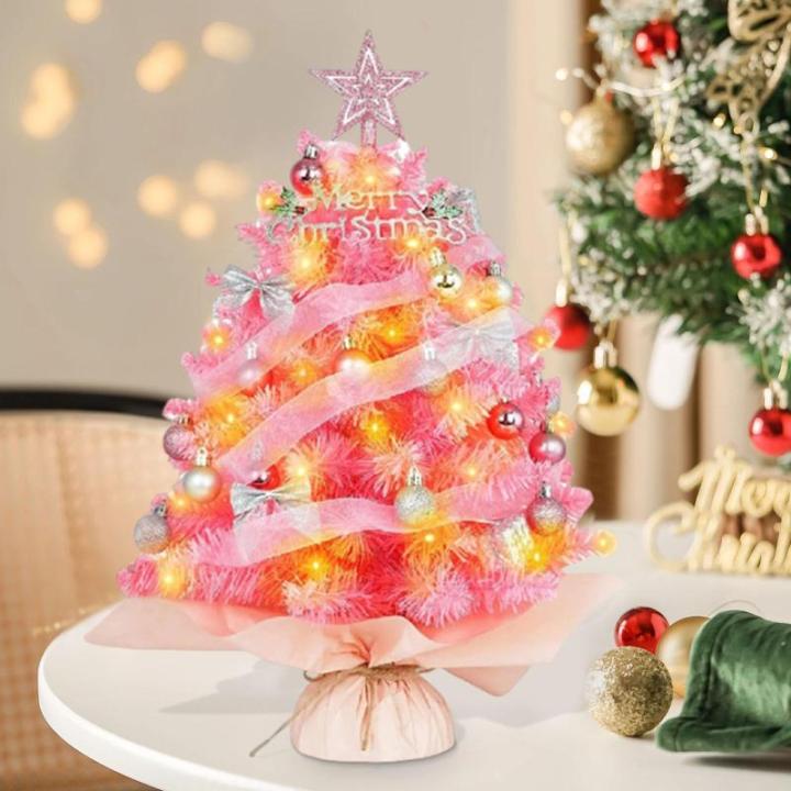 Kerstboom met verlichting 60 cm lichtketting kerstboom mini kerstboom kunstmatige kerstboom kerstdecoratie tafel kerstboom kerstcadeaus