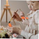 4 Sätze Künstliche Karotte Gemüse-Foto-Requisite Ostern Spielen Karotte Möhren Mini-Karotten Kinderknallzeug Mockin Frühlingsdeko Karottendekor Karotten Basteln Schaum 30 Stü