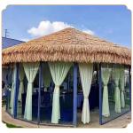 Künstliche Strohfliesen, Künstlicher Palmdach Paneele, Mexikanische Künstliche Strohrolle, Synthetische Palmenstroh Paneele, Für Bar, Hütte, Party, Garten, Zaun, Terrasse, Bas