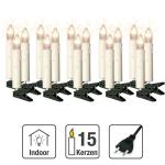 611533 decoration lighting Ivory 15 lamp(s) - 611533, Ivory, 15 lamp(s), Clear, 11.3 m, 1.5 m, 70 cm