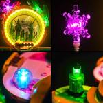 Led-lichtset compatibel met Lego Elphaba & Glinda figuren 75682 (geen model), decoratieve verlichtingsset compatibel met Elphaba & Glinda figuren, creatief speelgoed