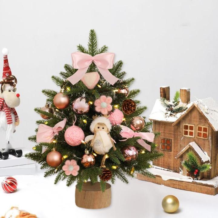 Kerstboom met verlichting 45 cm lichtketting kerstboom mini kerstboom kunstmatige kerstboom kerstdecoratie tafel kerstboom kerstcadeaus