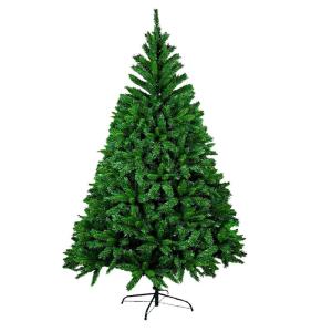TOPYL 6FT Künstlicher Weihnachtsbaum Unbeleuchtet,Premium Fichten-Weihnachtsbaum Mit Scharnier,Weihnachtsdekoration Mit 650 Zweigspitzen Perfekt Für Den Innen- Und Außenbereich 