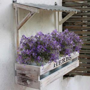2pcs Künstliche Pflanzen Lila Kunstblumen Ahornblatt Plastikblumen Lila Künstliche Dekopflaznen Sträucher Unechte Pflanzen für Tischdeko Balkon Draußen Fensterbank Dekoration