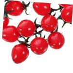 3 Stück Schnur Simulierte Kirschtomaten Künstliche Tomaten Früchte Lebensechte Kirschtomaten Künstliche Zypressen Girlande Dekorationen Für Zuhause Künstliche Früchte