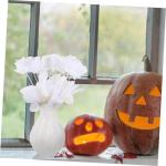 8st Augenblumenarrangement Dekoration Augäpfel Halloween- Alien Aufblasbar Coole Sachen Für Dein Diffusor Fälschung Gefälschte Pflanzen Weinreben-dekor Polyester Weiß
