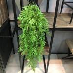2 stuks hangende bamboe, kunstmatige nepplanten, wandhangende planten, groen voor huis, tuin, balkon, poortdecoratie