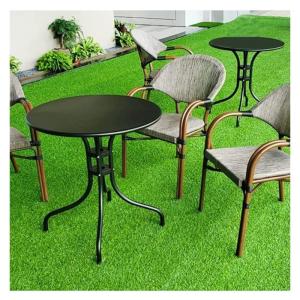 Kunstrasenrolle, 20 mm Florhöhe, natürlicher und realistischer Kunstrasen, UV-Schutz, Kunstrasenteppich für Balkon, Garten und Haustiere