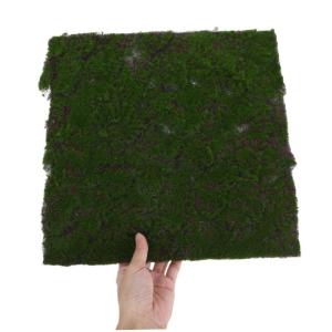 Simulierter Moosrasen Kunstgraswand Putting-Green Im Freien Gefälschte Graswand Kunstrasenwand Kunstrasen Im Freien Graswand Im Hintergrund Kunstrasenmatte Grüne Wandkulisse Tuft