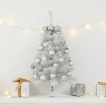 Kerstboom met verlichting 45 cm lichtketting kerstboom mini kerstboom kunstkerstboom kerstdecoratie tafel kerstboom kerstcadeaus kerstboom wit